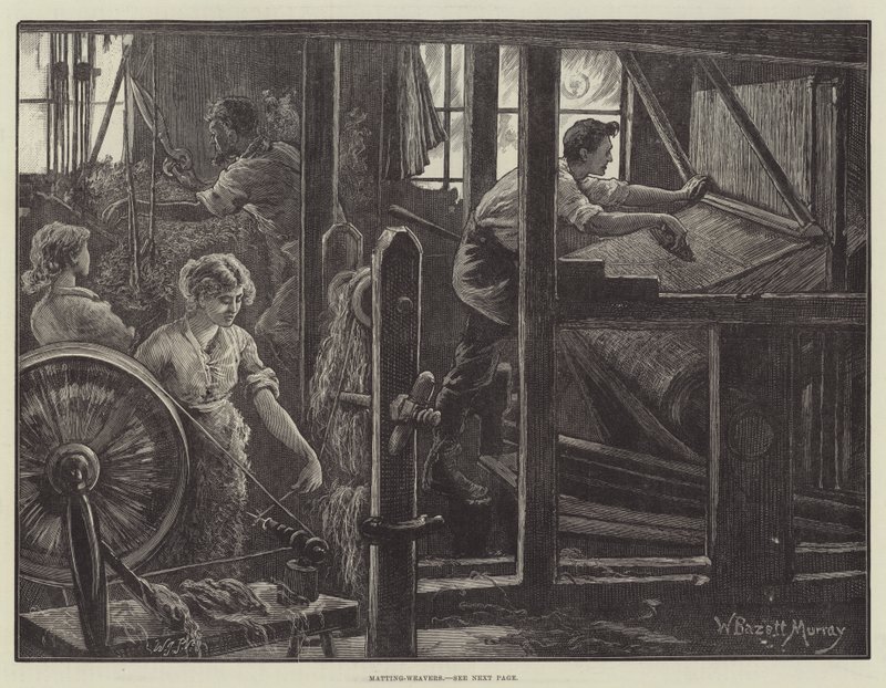 Mattenwevers door William Bazett Murray