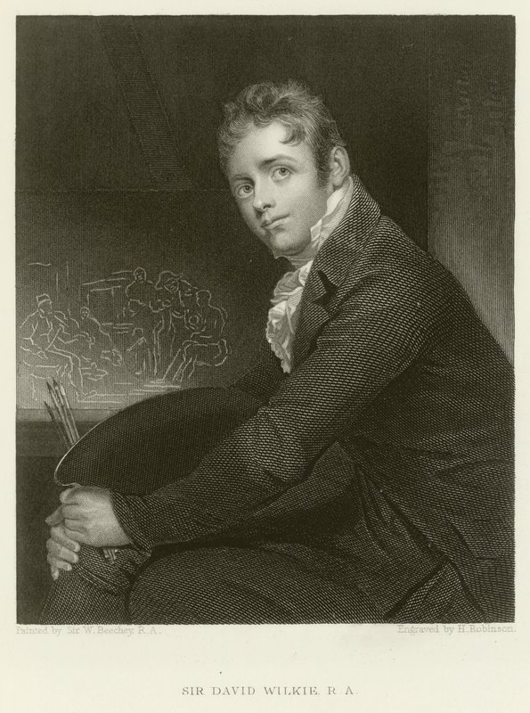Sir David Wilkie door William Beechey
