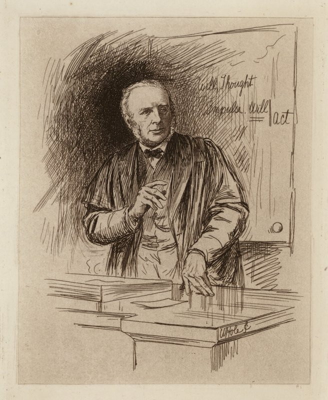 Henry Calderwood, Professor in de Moraalfilosofie door William Brassey (after) Hole