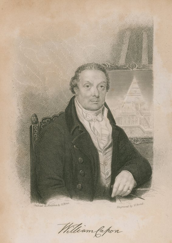 William Capon, tekenaar en schilder van architectuur en landschappen voor zijn wijlen koninklijke hoogheid de Hertog van York door William Capon