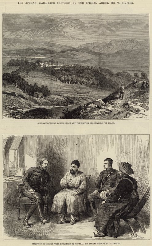De Afghaanse Oorlog door William Crimea Simpson