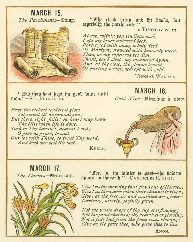 Pagina uit Het Bijbel Embleem Jubileumboek door William Foster