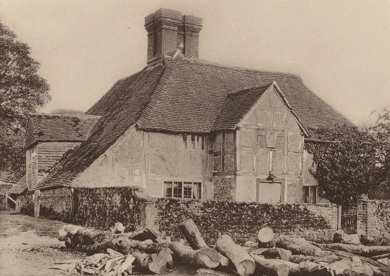 In Easebourne, nabij Midhurst, West Sussex door William Galsworthy Davie