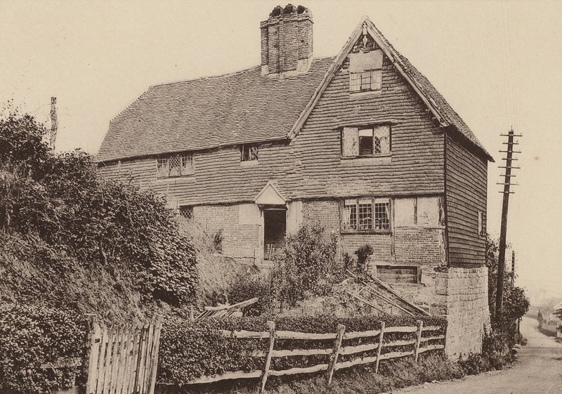 In Mayfield, Sussex door William Galsworthy Davie