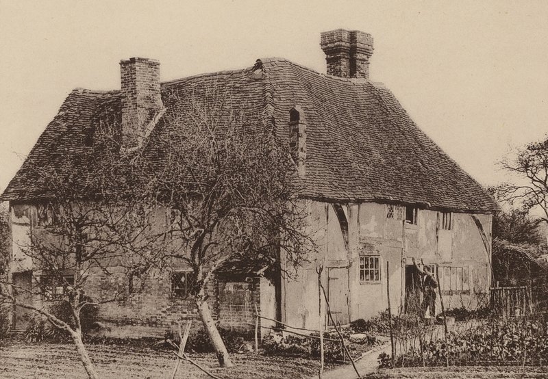 Bij Smallbridge, Horsmonden, Kent door William Galsworthy Davie