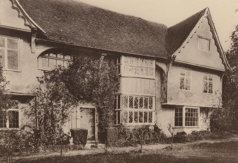 Huis in Willesley Green, nabij Cranbrook, Kent door William Galsworthy Davie