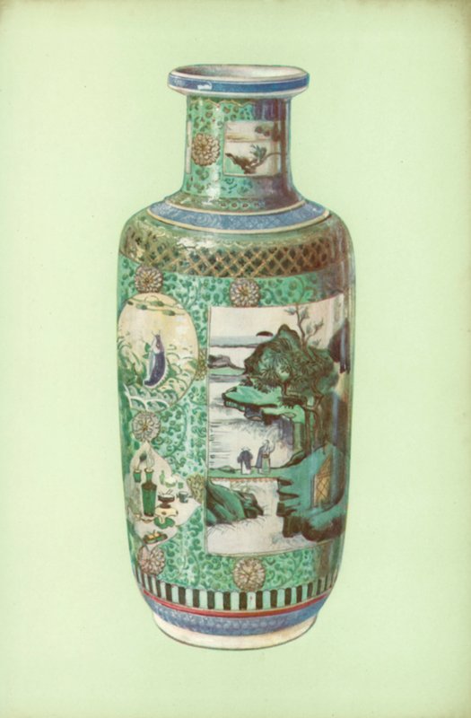 Vaas, famille verte, Chinees, Periode van K