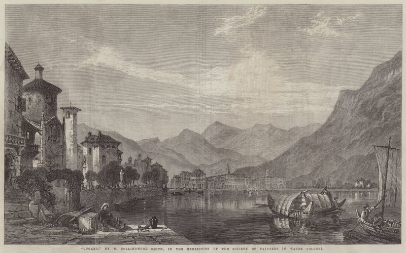 Lugano door William Harding Collingwood Smith