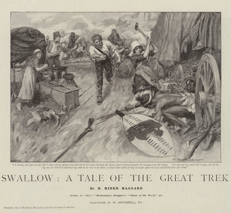 Zwaluw, een verhaal van de Grote Trek door William Hatherell