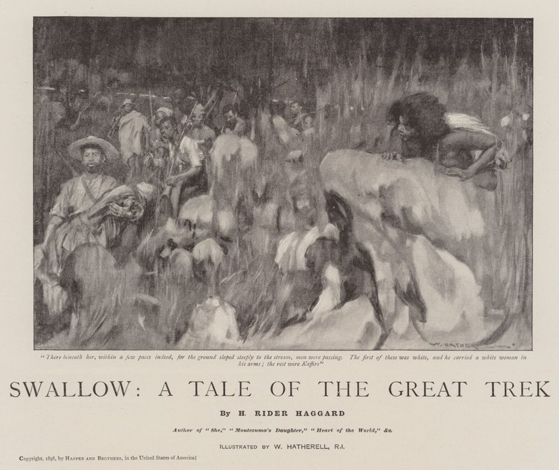 Zwaluw, een verhaal van de Grote Trek door William Hatherell