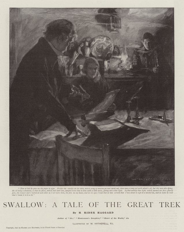 Zwaluw, Een Verhaal van de Grote Trek door William Hatherell