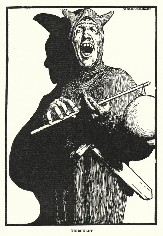 Triboulet door William Heath Robinson