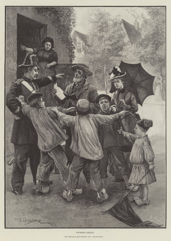 Toeristen in het Buitenland door William Henry Charles Groome