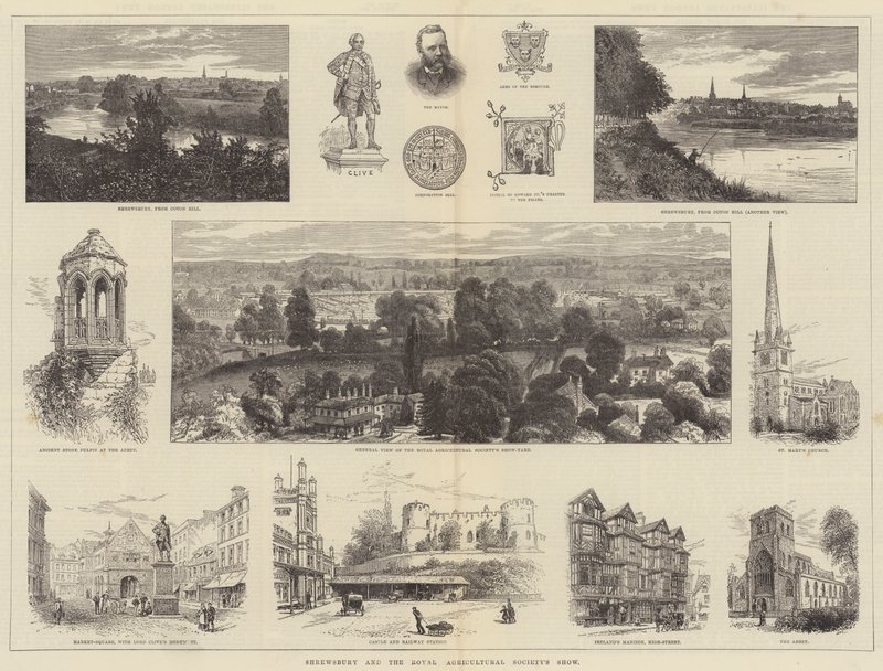 Shrewsbury en de Royal Agricultural Society
