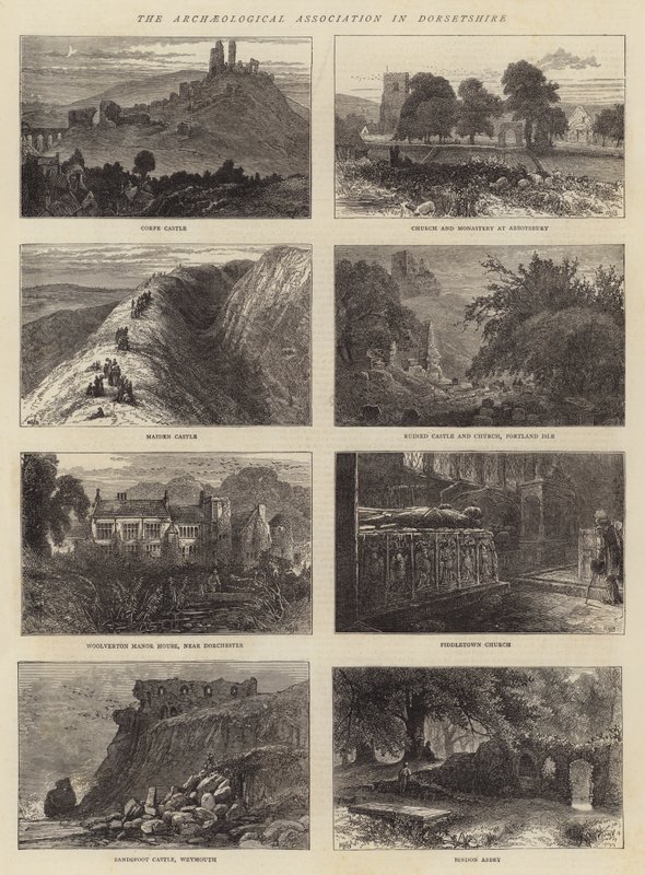 De archeologische vereniging in Dorsetshire door William Henry James Boot