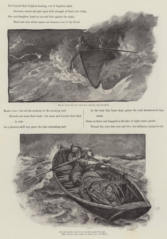 Grace Darling door William Heysham Overend