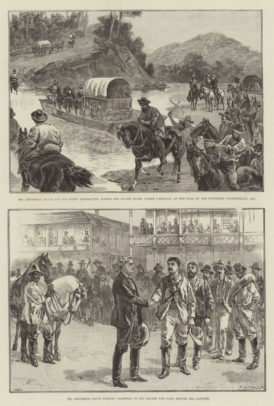 Scènes uit het Leven van Jefferson Davis door William Heysham Overend