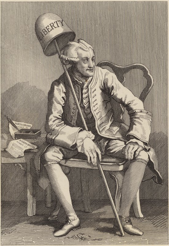 John Wilkes door William Hogarth