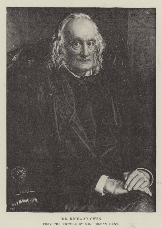 Sir Richard Owen door William Holman Hunt