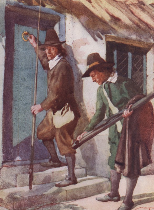 Illustratie voor The Compleat Angler door Izaak Walton door William Lee Hankey