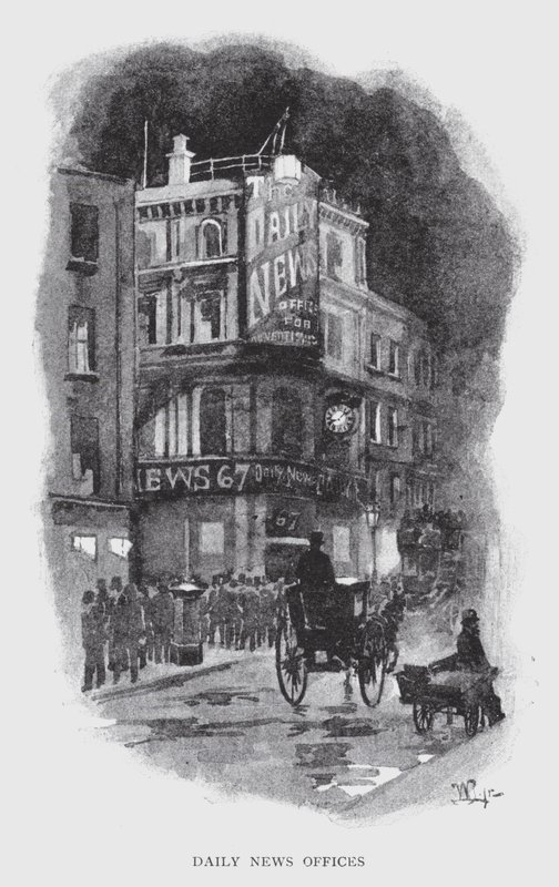 Daily News Kantoren door William Luker