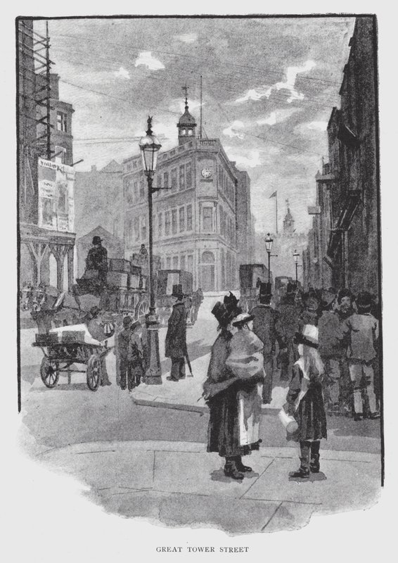 Great Tower Street door William Luker