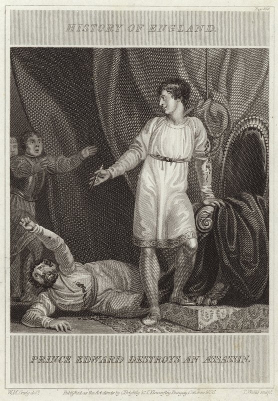 Prins Edward vernietigt een moordenaar door William Marshall Craig
