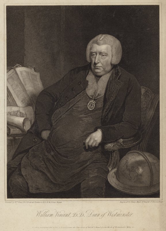 Portret van William Vincent door William Owen