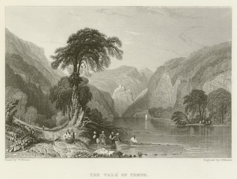 De vallei van Tempe door William Purser