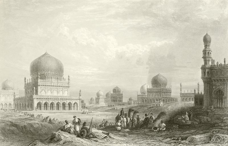 Graven van de koningen van Golconda door William Purser