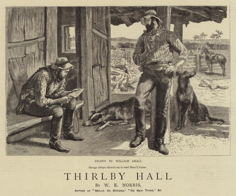 Thirlby Hall door William Small