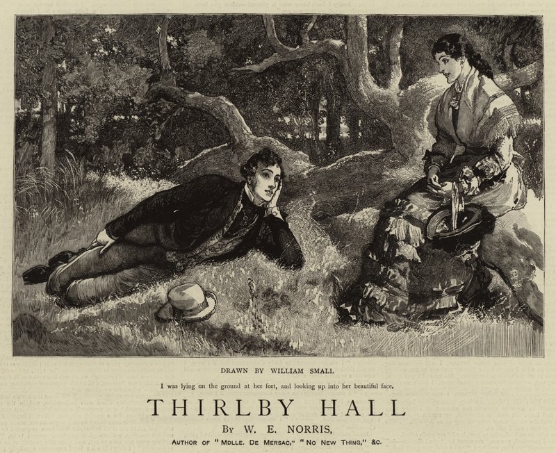 Thirlby Hall door William Small