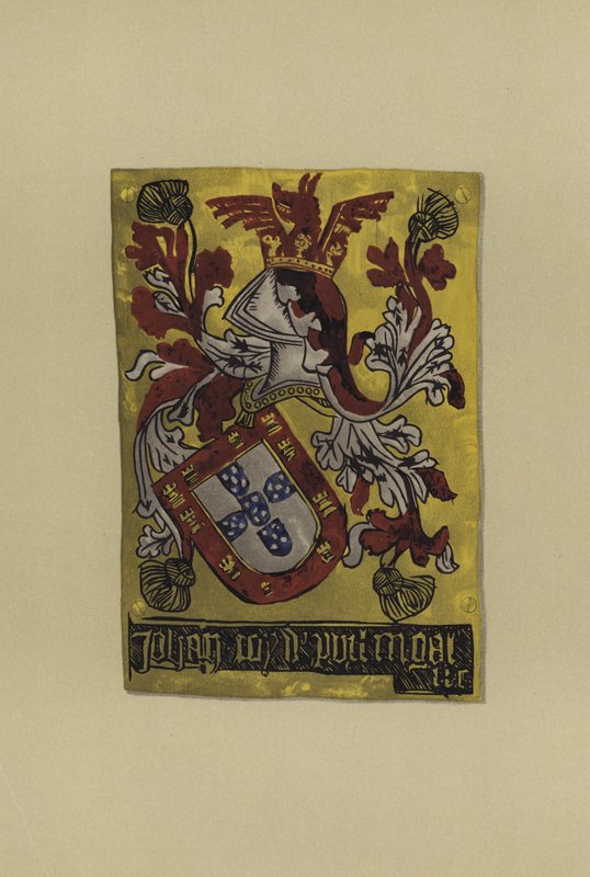 John II, koning van Portugal, 1482-c. 1484 en 1488-1495 (chromolitho) door William St John Hope