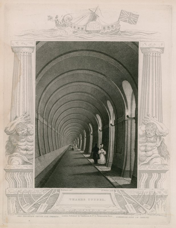 Thames Tunnel door William Tombleson