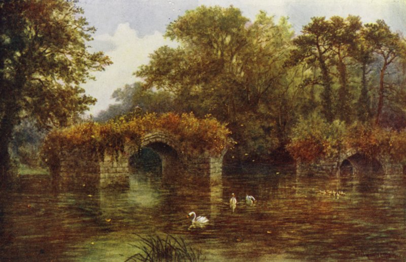 Rivier Avon, Warwick Castle door William W. Quatremain