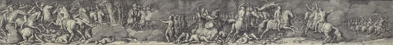 De slag bij Marengo, Italië, 14 juni 1800 door after Andrea Appiani the Elder