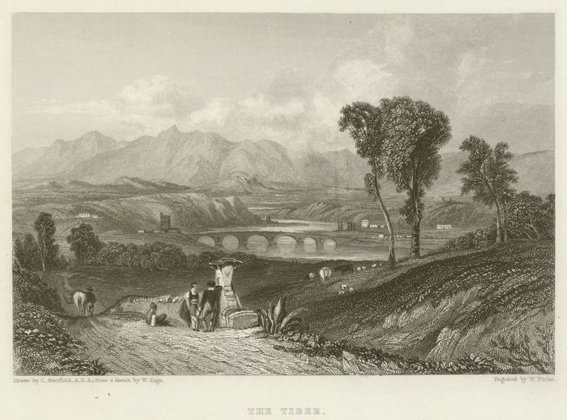 De Tiber door after C. Stanfield