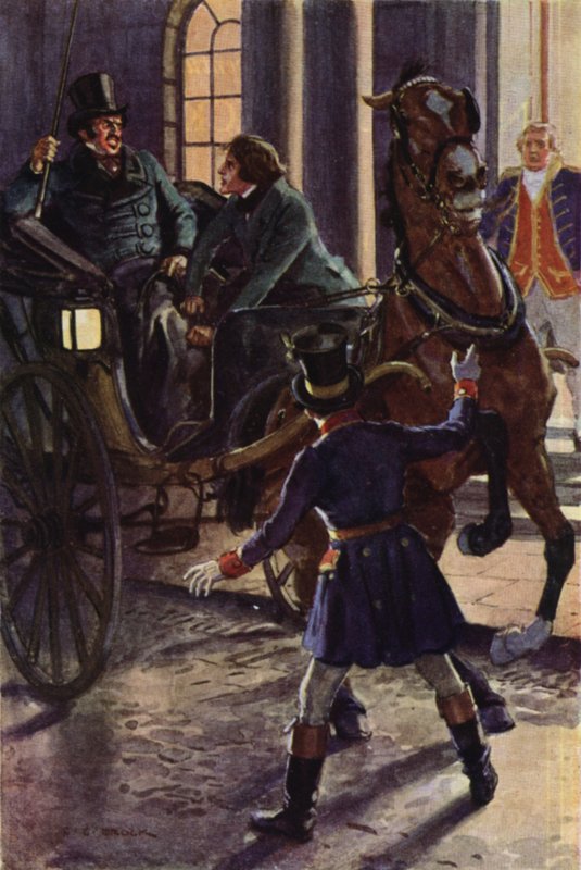 Illustratie voor Nicholas Nickleby door after Charles Edmund Brock