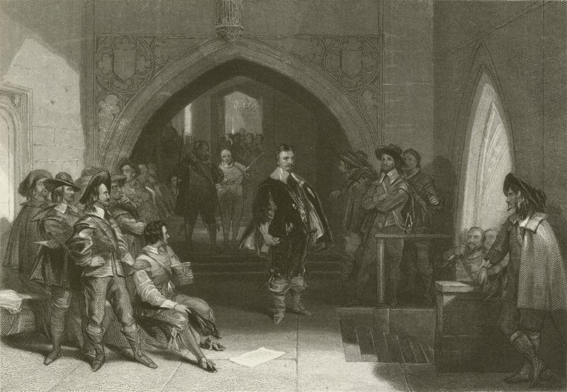 Arrestatie van Strafford door after George Cattermole