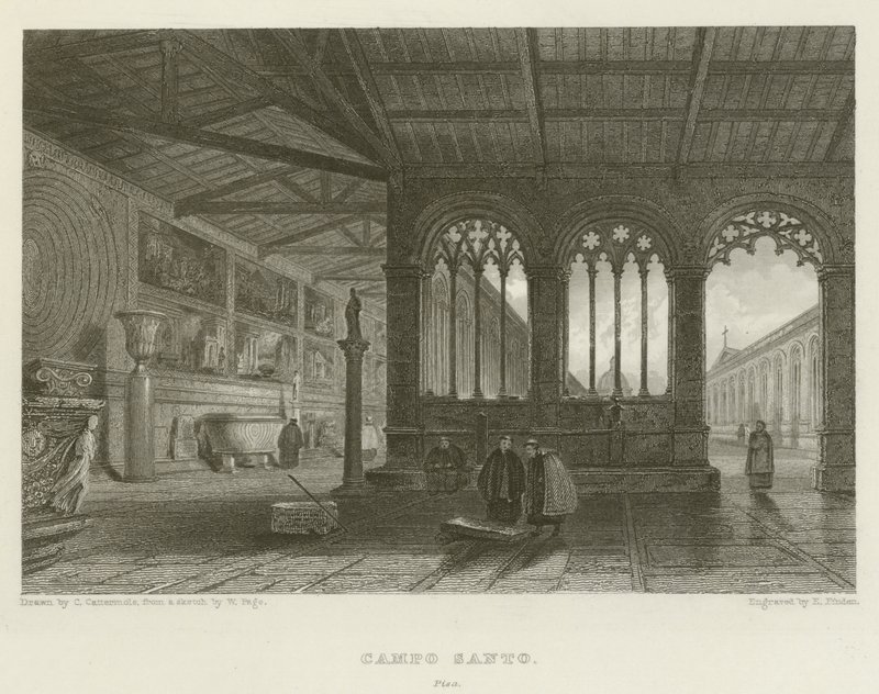 Campo Santo, Pisa door after George Cattermole