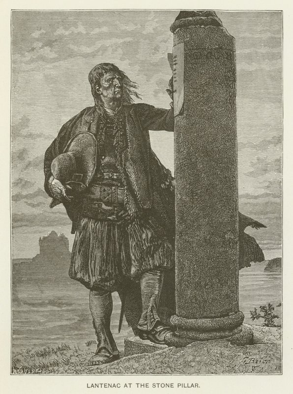Lantenac bij de Stenen Zuil door after Gustave Brion