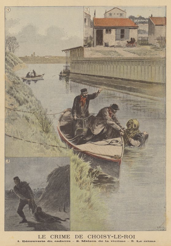 Moord in Choisy-le-Roi door after Henri Meyer