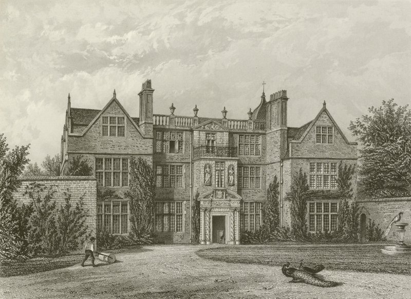 Castle Bromwich Hall door Henry after Warren