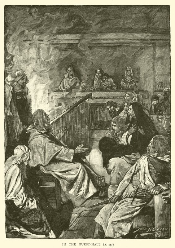 In de gastenhal door after John Henry Frederick Bacon