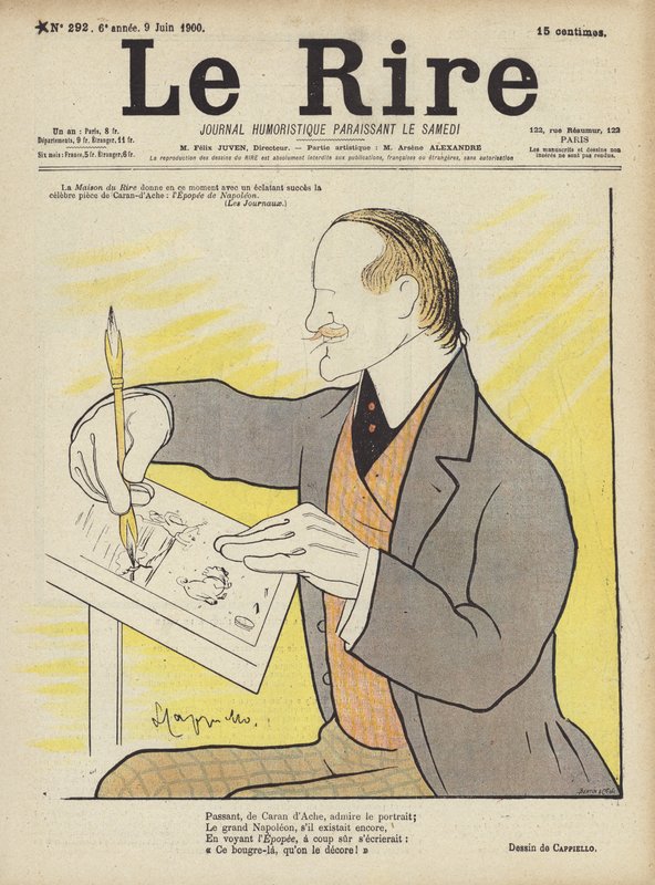 Illustratie voor Le Rire door after Leonetto Cappiello