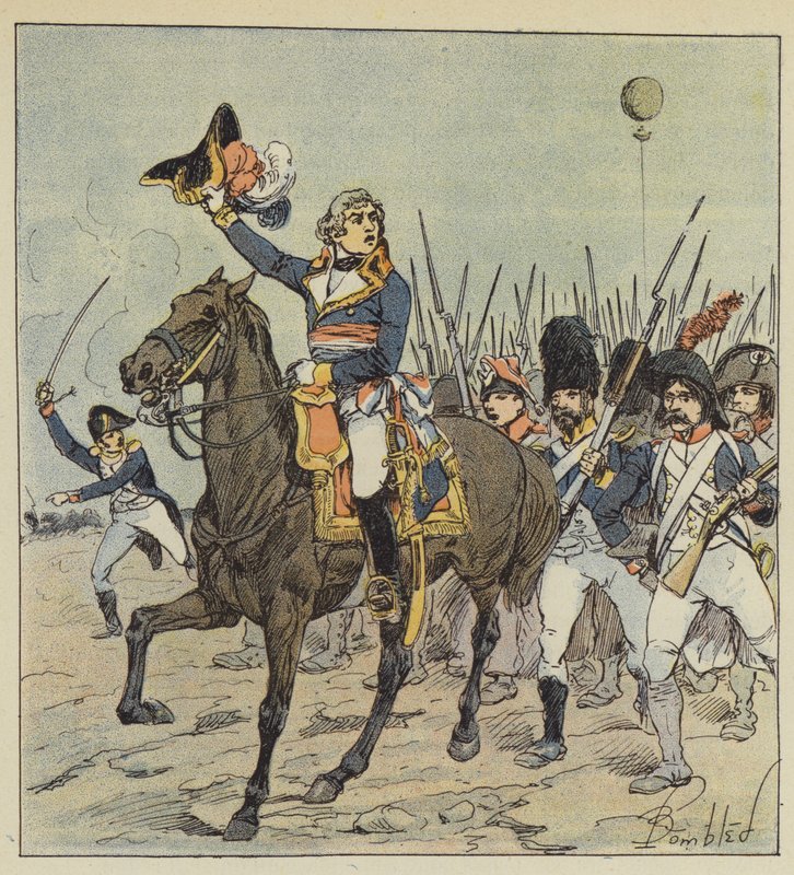 Maarschalk Jourdan door after Louis Charles Bombled