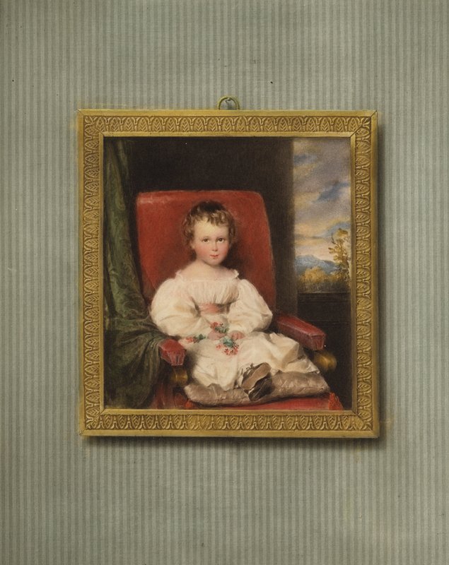 Portret van Emilie von Arthaber door after Moritz Michael Daffinger