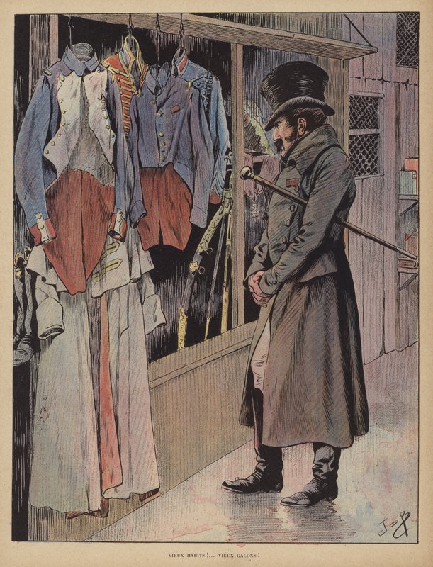 Oude kleren! Oude strepen! door pseudonym for Onfray de Breville Jacques Job