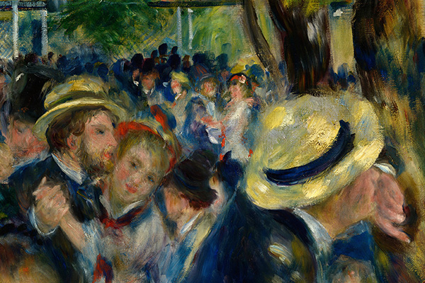 Tanz im Le Moulin de la Galette Detailausschnitt 1
