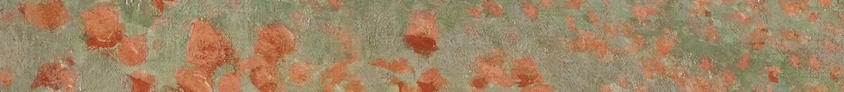 Wilde klaprozen bij Argenteuil (Claude Monet), Detail: Mohnblütenfeld